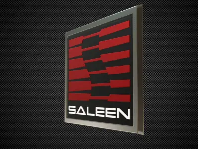 saleen logo 3D model