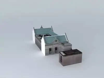 Basilica of Our Lady of Lujan Annex 2 3D model