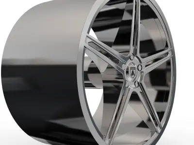 ASANTI ALPHA 5 WHEEL 3D MODEL 3D model
