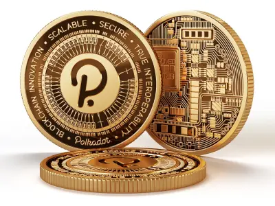 Set of 12 TOP Crypto Coins 3D model