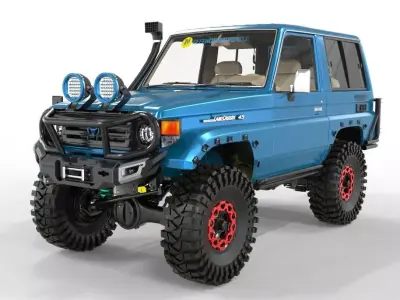 Toyota Land Cruiser 70 1998 Ecotechene Edition 3D model