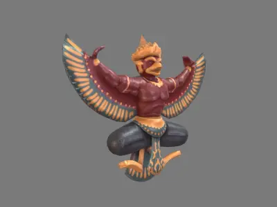 Garuda Statue 3D model