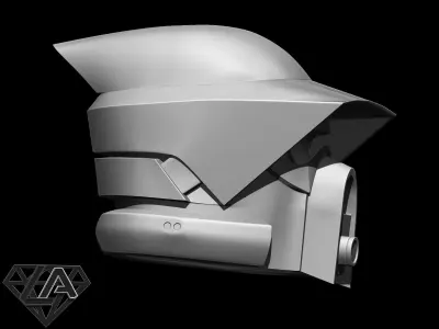 Star Wars Boomer helmet 3D print model