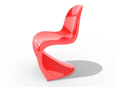 Panton Chair Free 3D model buy