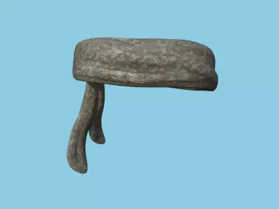 Digital Camouflage Bandana - Military Character Design Low-poly 3D model