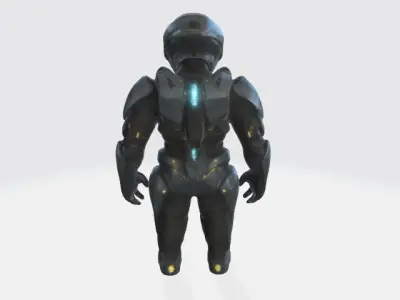 Exo suit 3D model