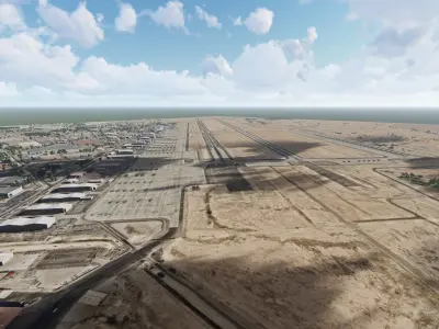 Nellis Air Force Base 3D model