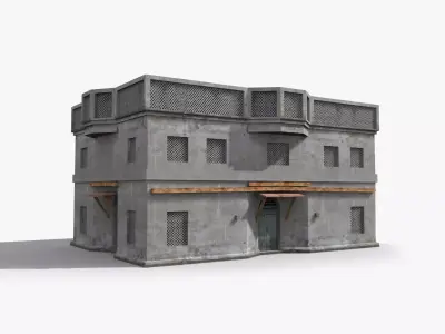 Arab x25 Low-poly 3D model