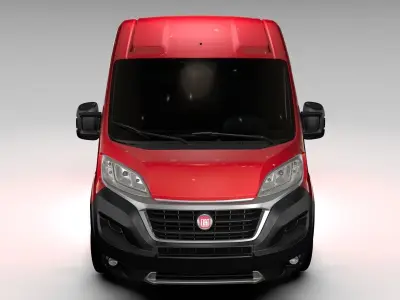 Fiat Ducato Van L1H2 2017 3D model