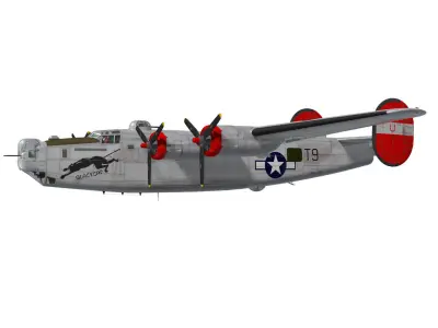 consolidated B24J liberator 3D model