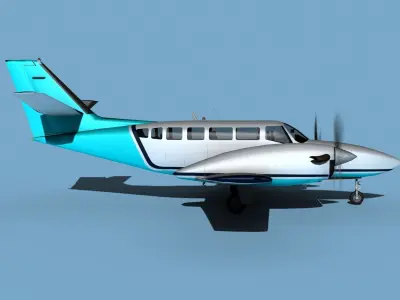 Cessna F406 Caravan II V07 3D model