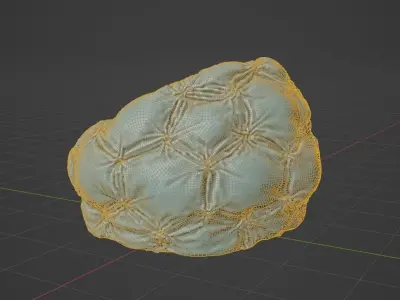 Bean chair Free 3D model