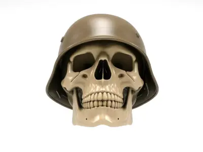 Terror Skull 4 3D print model