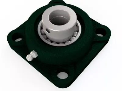 ESF204 Bearing Low-poly 3D model