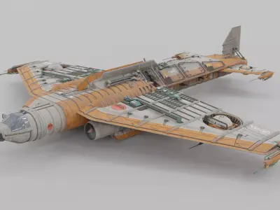 Bomber Vehicle 3D model