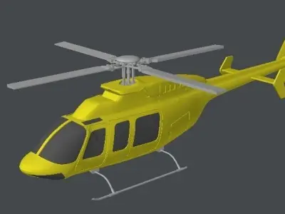Helicopter - 3D model