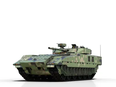 4 coatings of NORINCO GROUP VN20 Heavy Infantry fighting vehicle Low-poly 3D model