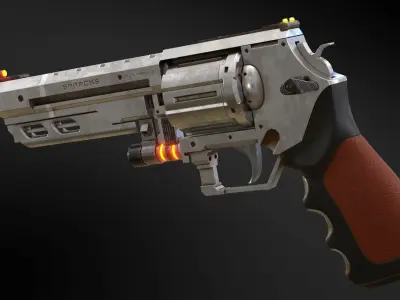 SCI FI REVOLVAR 3D model