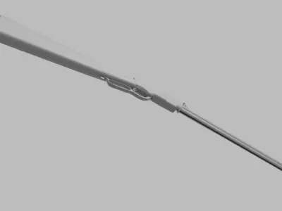 Henry Rifle 1860 3D model