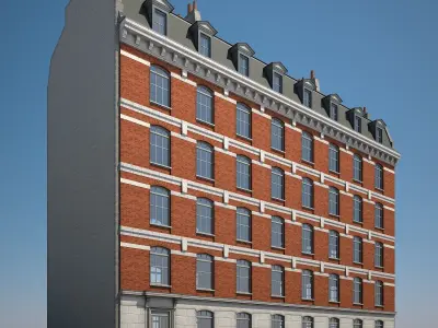 Old Building XVII 3D model