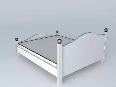 bed Free 3D model purchase
