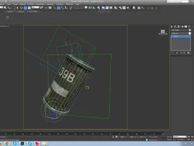 Grenade set WW2 Low-poly 3D model