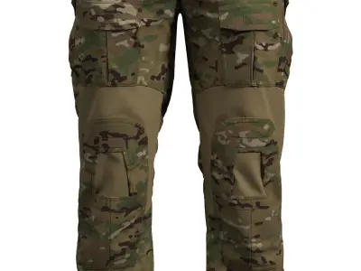 Crye Precision Gen 2 Combat Pants - Marvelous Designer 3D model