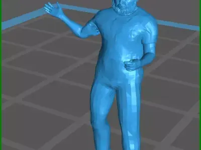 Fishing Boat Crew Free 3D print model