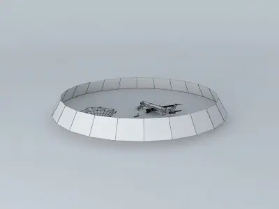 RAW main hub Free 3D model