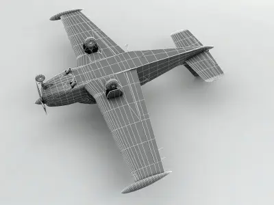 Beechcraft Bonanza 36 Aircraft 3D model