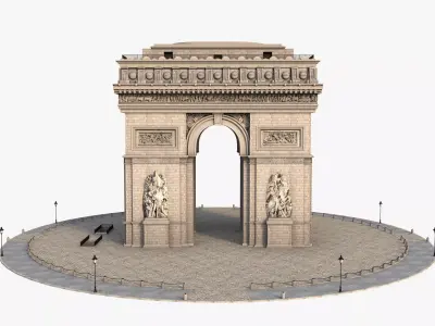 Arc of Triumph 3D model