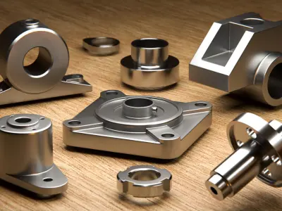 Mechanical Components Asset Pack Vol 1 3D model