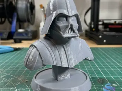 Darth Vader Bust - Star Wars Fan Art Pre-supported STL  3D print model