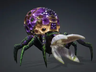 Spider Monster-V1d 3D model