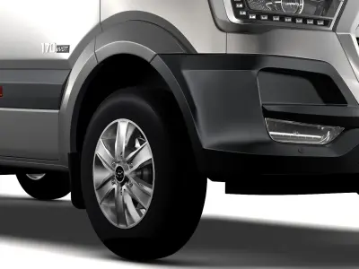 Hyundai H350 Minibus 2017 3D model