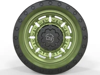 Rin Black Rhino 3D model