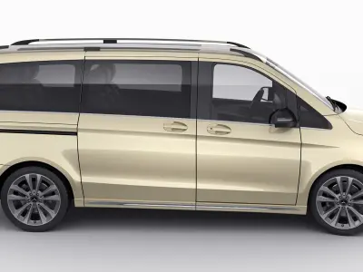 Mercedes-Benz EQV 2024 3D model buy