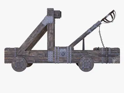 Catapult 3D model
