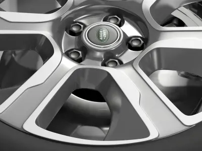 RangeRover Hybrid wheel 3D model