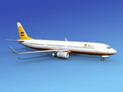 Boeing 737-900ER Sonair 3D model