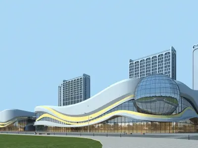 Shopping Mall 2 3D model