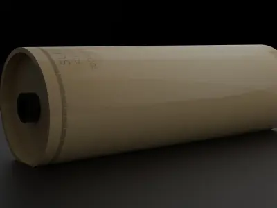 Surefire suppressor Free 3D model