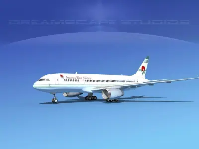 Boeing 787-8 America West Airlines 3D model