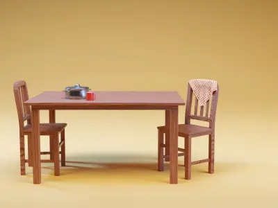 Kitchen Free 3D model order