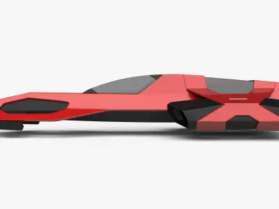 Racing Spaceship Betelgeuse 3D model