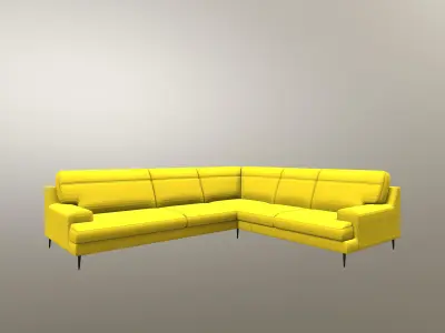 Corner sofa Monday Free 3D model