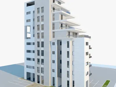 Building Amir 3D model