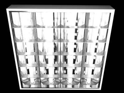 Office ceiling lamp 3D model