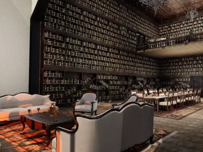 The Forgotten Gothic Victorian Library of Ashenhall 3D model