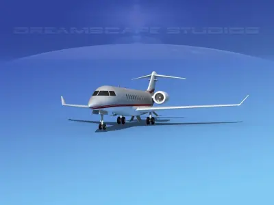 Global Express 6000 V02 3D model